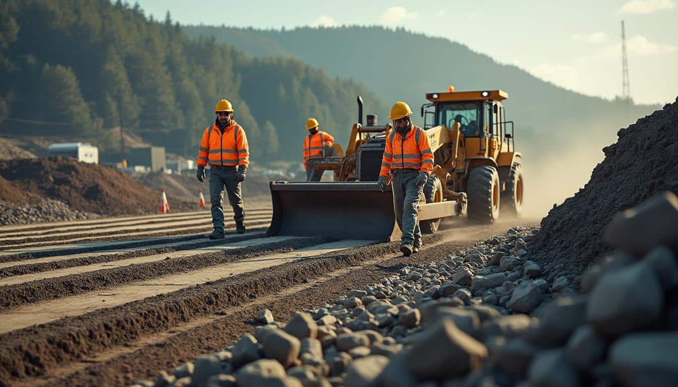 Les normes de sécurité pour le nivellement terrassement dans l’industrie