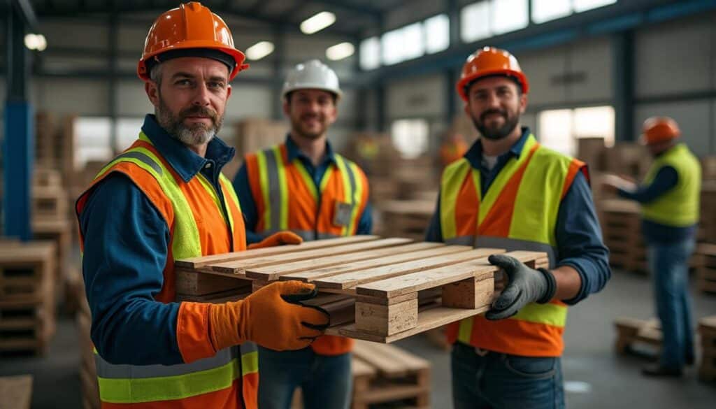 Formation et équipements : comment protéger les équipes lors de la manipulation de palettes