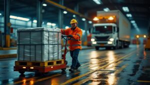 L'importance de la signalisation pour le transport sécurisé des palettes avec engins