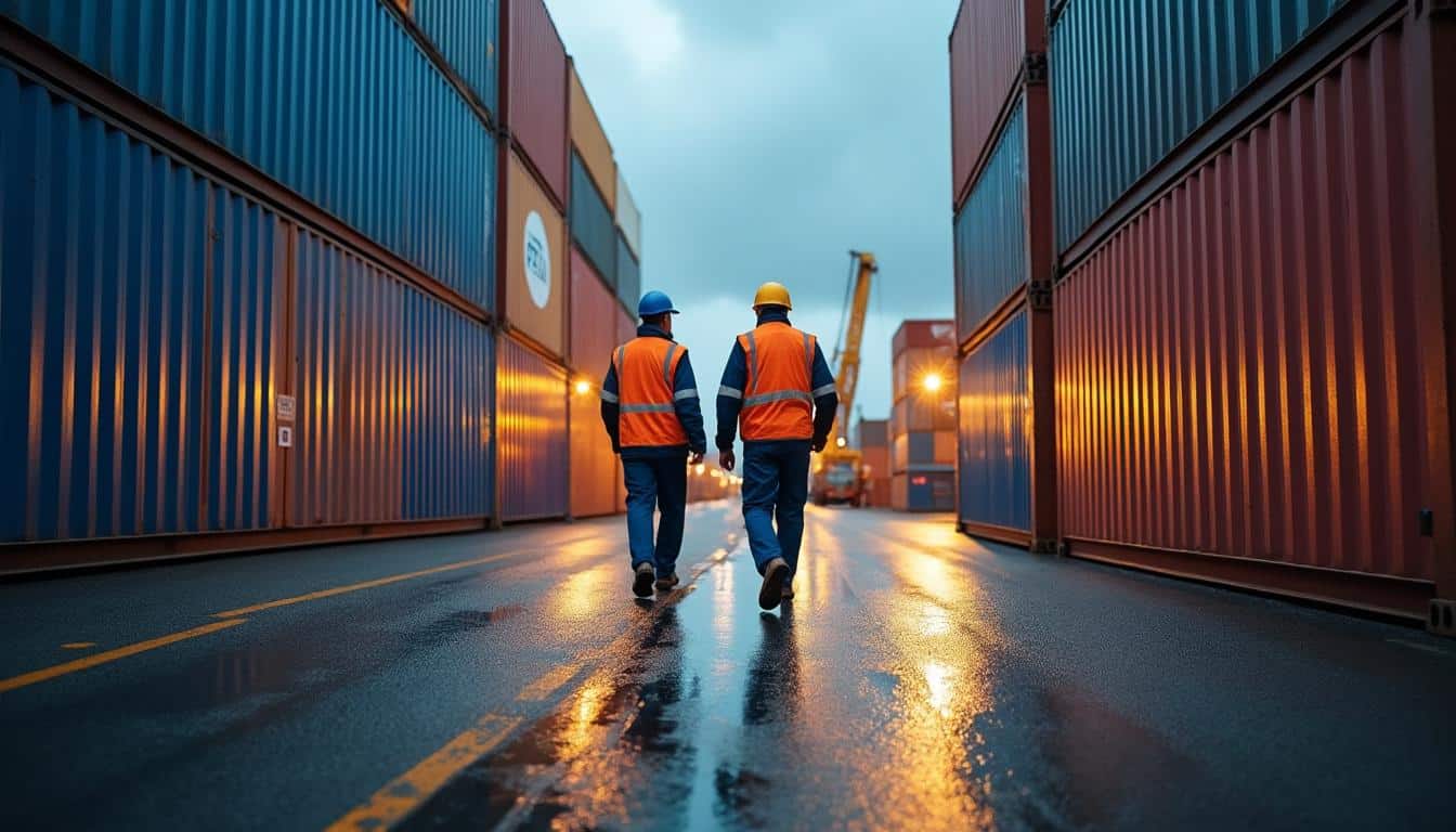 Illustration: Comprendre l’arche de conteneurs dans le paysage du Havre