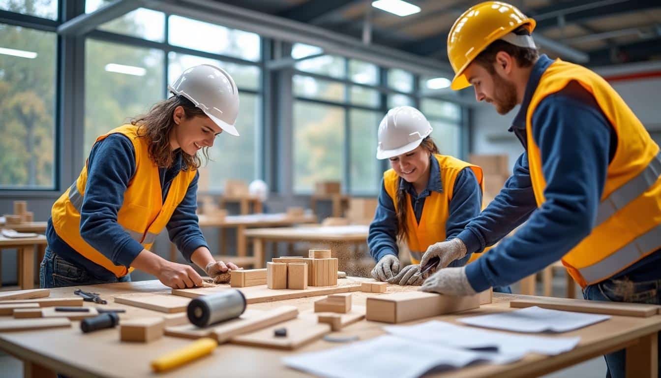 Illustration: Comment le centre de formation du BTP en Isère forme les futurs professionnels du bâtiment