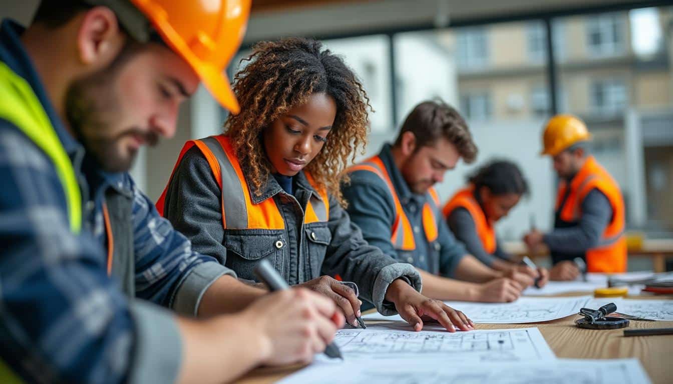 Illustration: Les formations proposées au centre de formation du BTP en Isère pour tous les profils