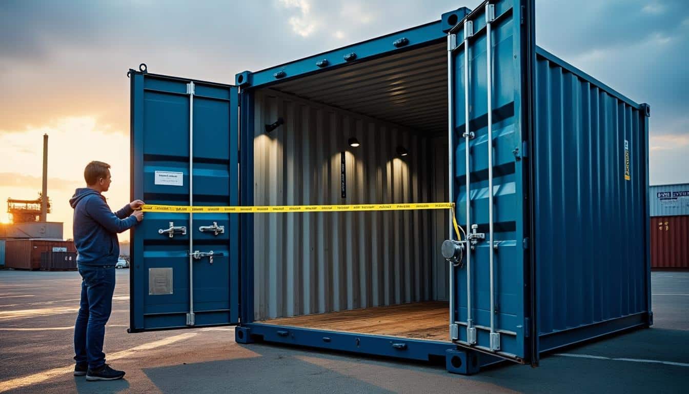 Illustration: Comprendre les caractéristiques principales du conteneur 10 pieds