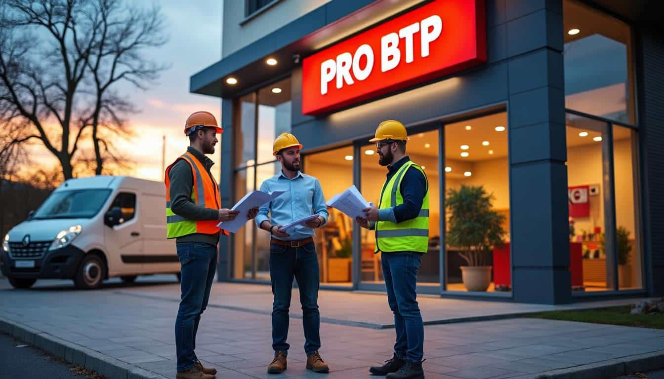 Illustration: Pourquoi choisir la caisse PRO BTP implantée à Muret pour les professionnels du bâtiment ?