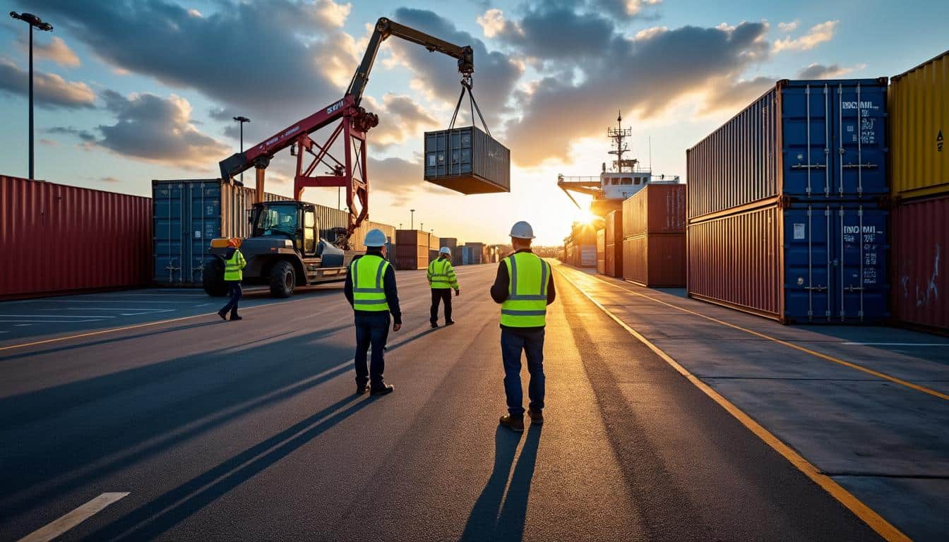 Illustration: Comprendre le rôle et l’importance du conteneur dans la logistique maritime