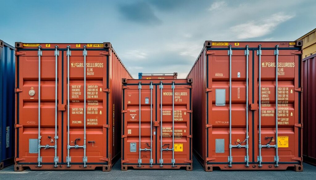 Dimensions du conteneur maritime : guide complet des tailles standard