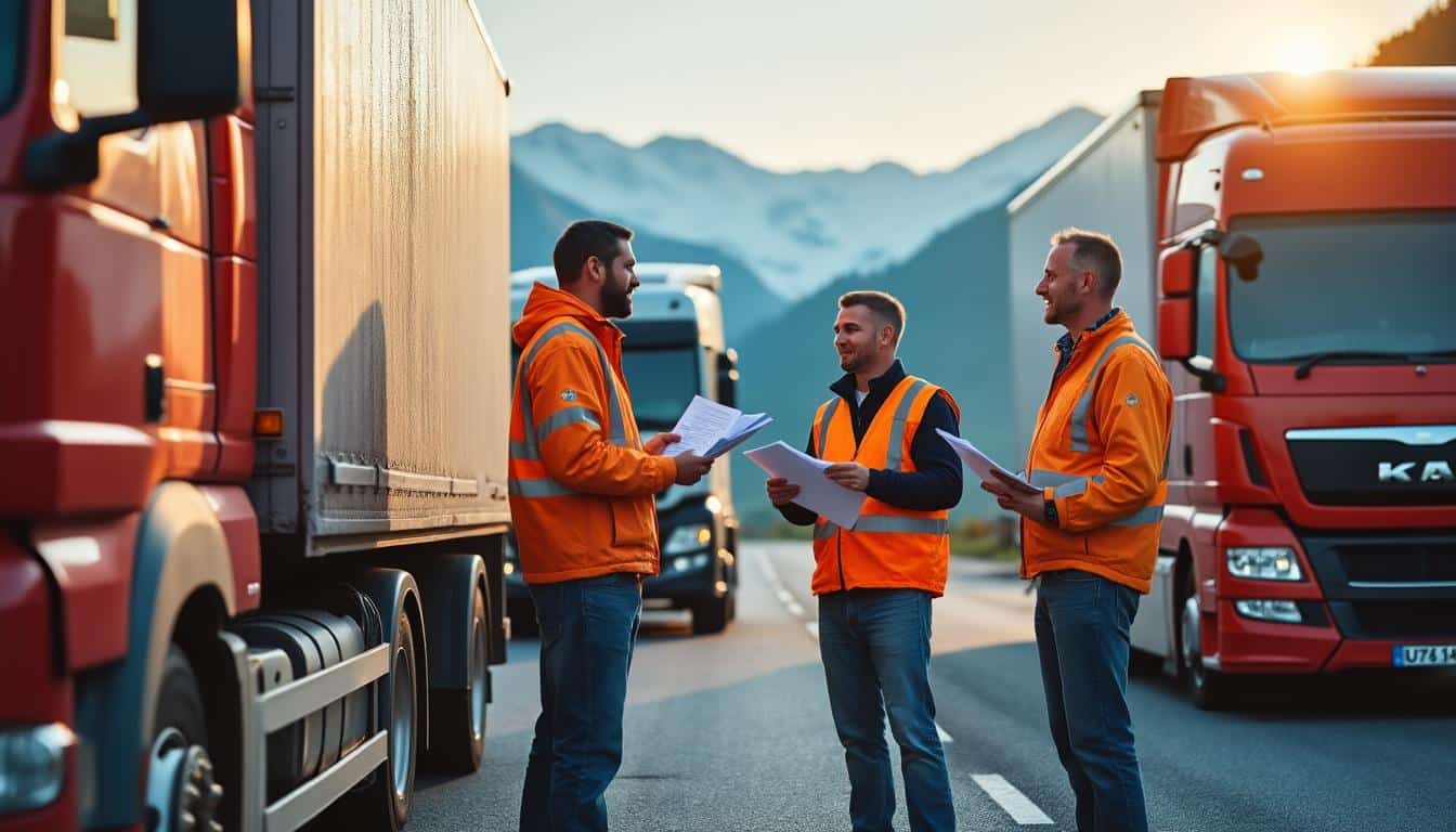 Illustration: Les meilleures offres d’emploi dans le transport routier en Suisse : comparatif et résultats