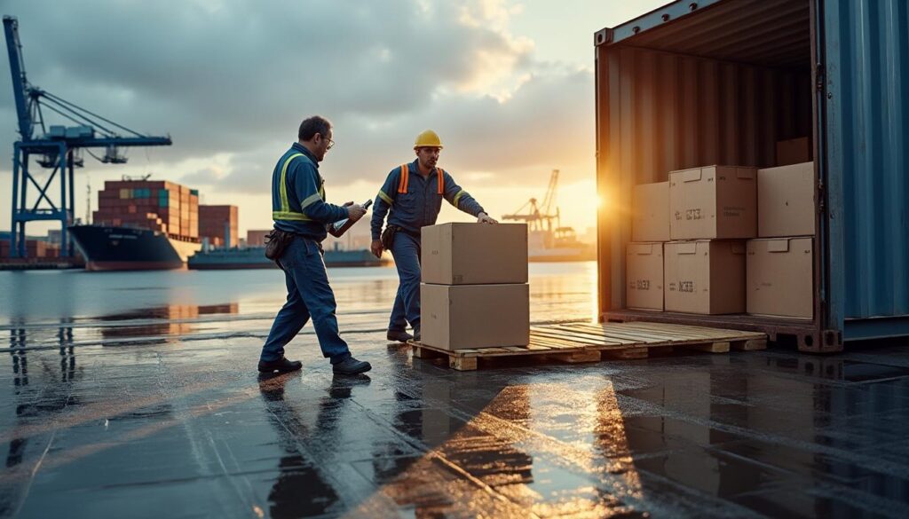 Chargement du container : méthodes clés pour un transport sécurisé